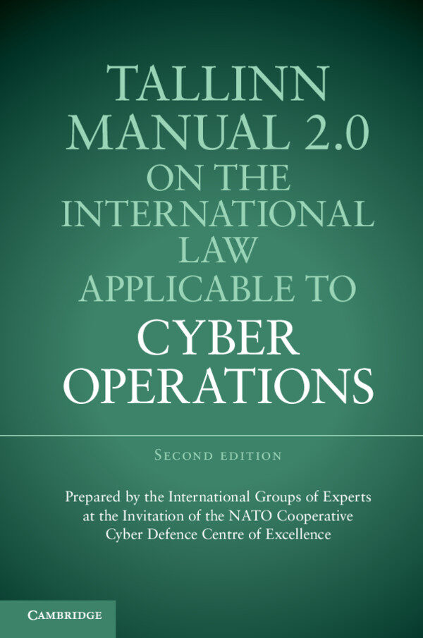 Tallinn Manual 2.0 on the International Law Applicable to Cyber Operations ebook